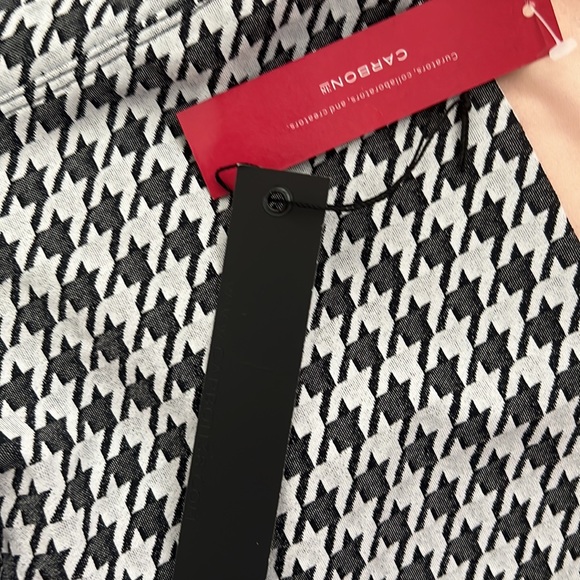 Carbon 38 Houndstooth Jacquard 7/8 Leggings XS - Picture 4 of 5
